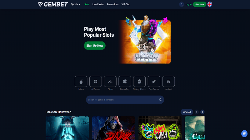 Gembet Casino：在线游戏与乐趣的终极目的地