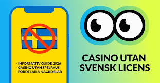 Minsta insättning casino utan svensk licens - Fördelar och rekommendationer